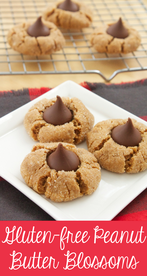 A Less Processed Life What's Baking GlutenFree Peanut Butter Blossoms