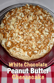 White Chocolate Peanut Butter Cheesecake