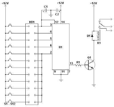 Digital Keypad with Combination Lock - Engineering Stuff-Projects,Books