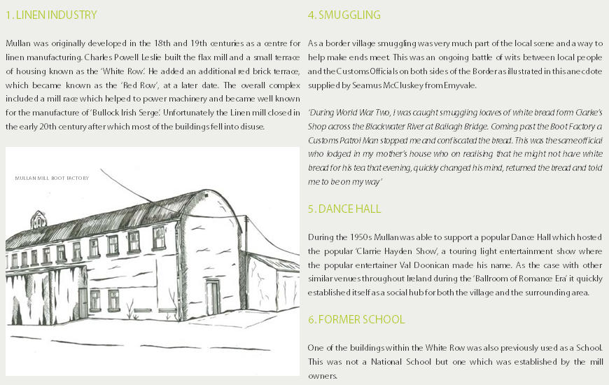 Mullan Village Tourist Trail