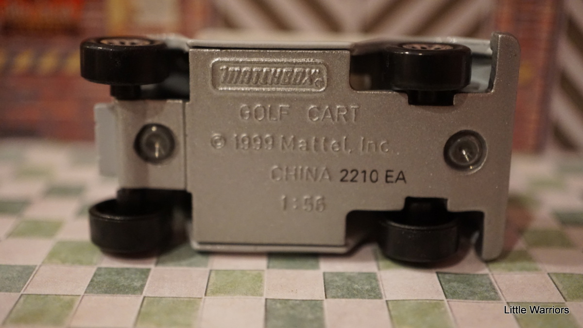 Little Warriors Matchbox Golf Cart (MB449) 75 from the 2000 Regular