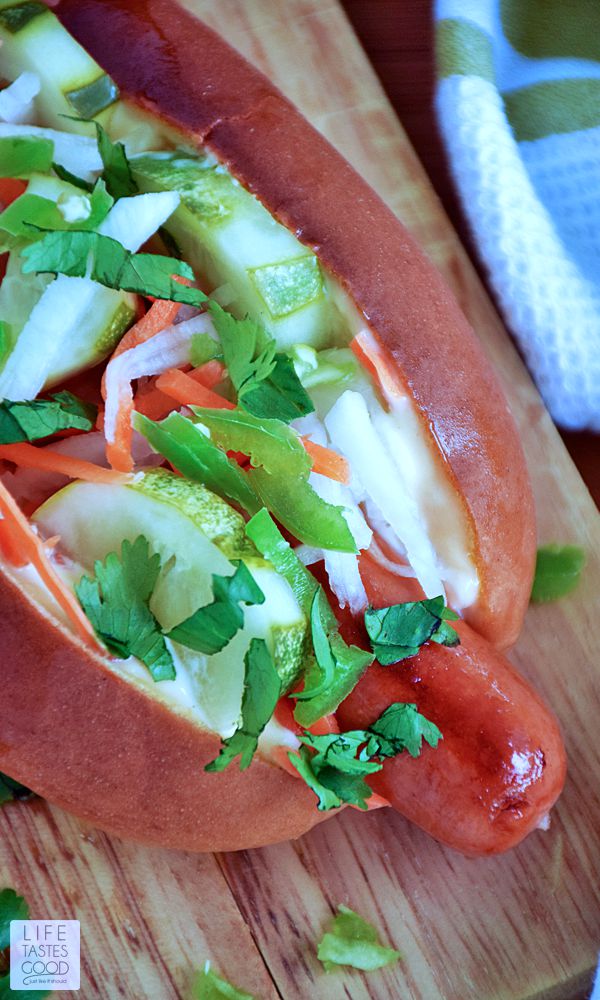 Banh Mi Hot Dog SundaySupper Life Tastes Good