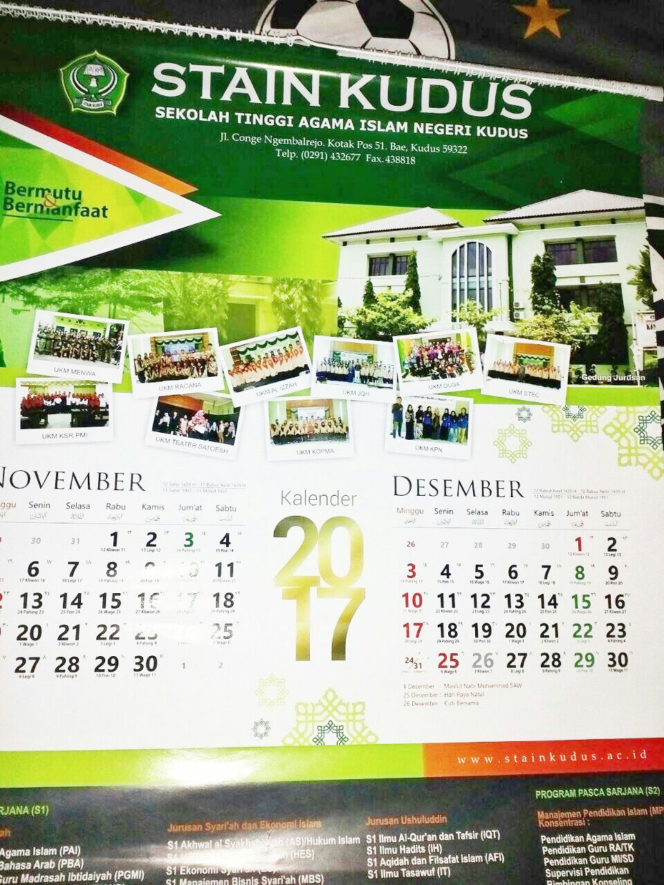 Dipastikan! Tahun Ini Tak Ada Kalender untuk Mahasiswa