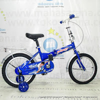 Sepeda Lipat Anak Evergreen EG116 Magnificent 16 Inci Blue
