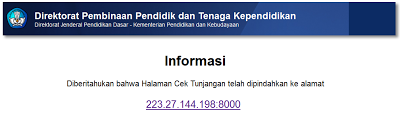 Halaman Cek SK dan Tunjangan Profesi 2013 Pindah ~ Info 
