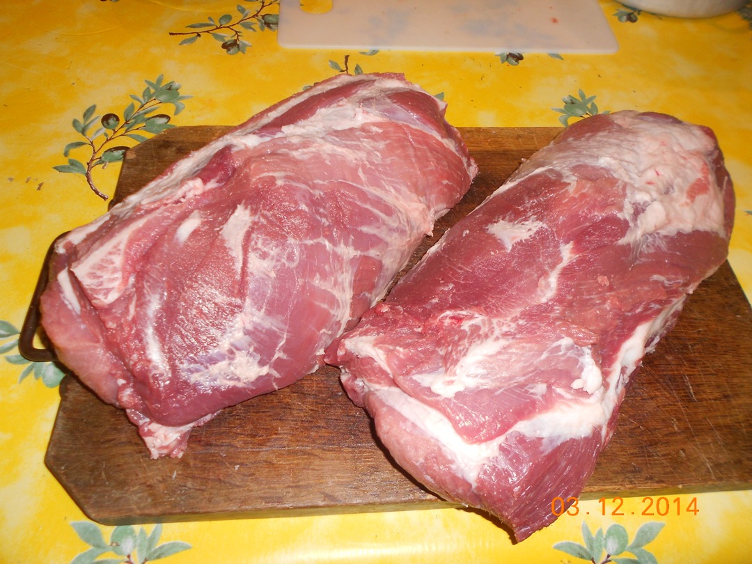 Quel Morceau De Porc Pour La Coppa Les Recettes de Fredpapa