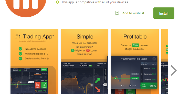 Download Android App Trading IQ Option,template blog simple minimalis, temp...