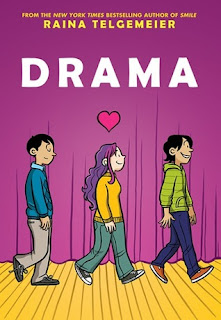 Drama Raina Telgemeier book cover
