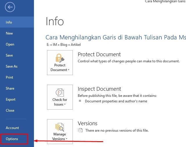 Cara Menghilangkan Garis Di Bawah Tulisan Pada Ms Word Dengan Mudah Wecapzone