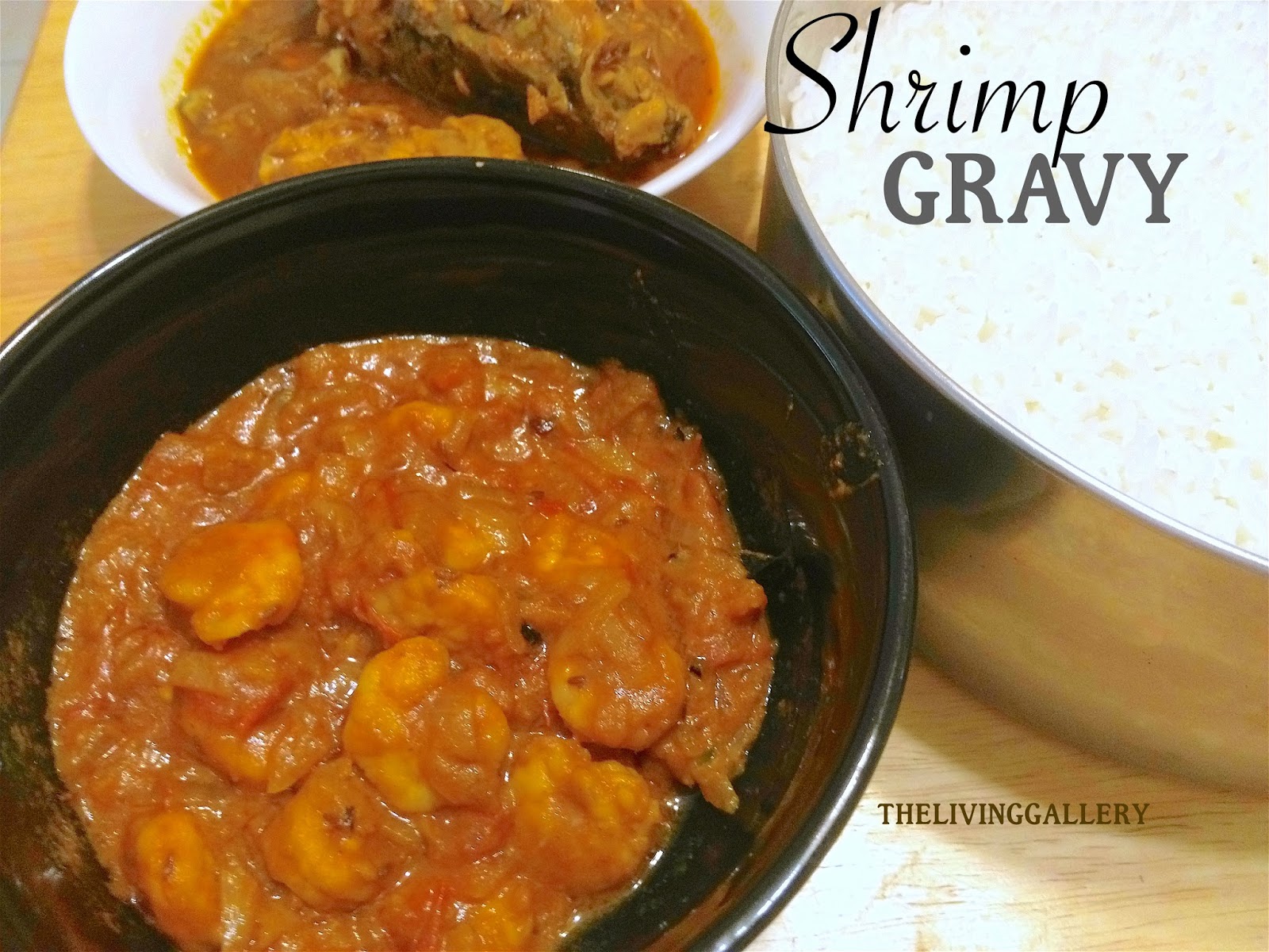 AROMATIC INDIAN SHRIMP/PRAWN GRAVY