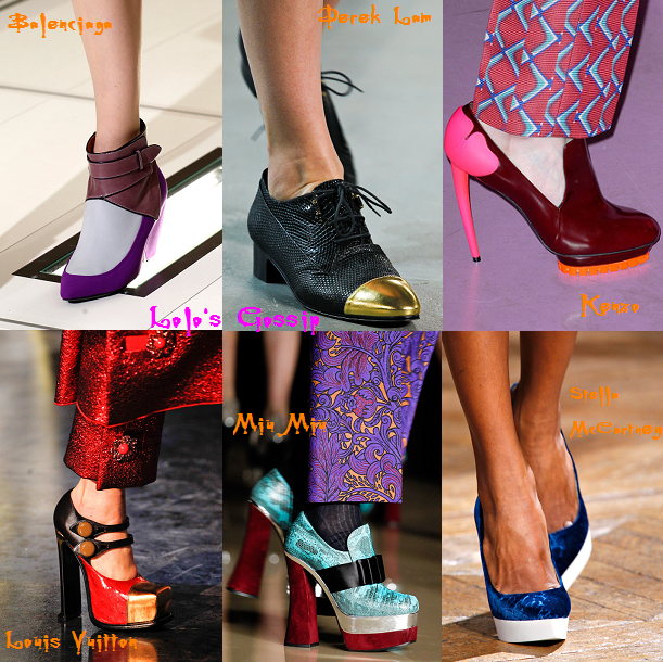 Lolo's Gossip: Fall/Winter 2012/2013 Bags and Shoes Trends
