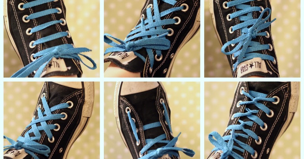 The Freckled Fox: Tutorial: creative shoe lacings