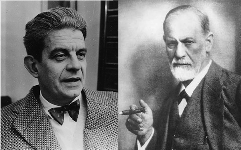 Jacques Lacan i Sigmund Freud