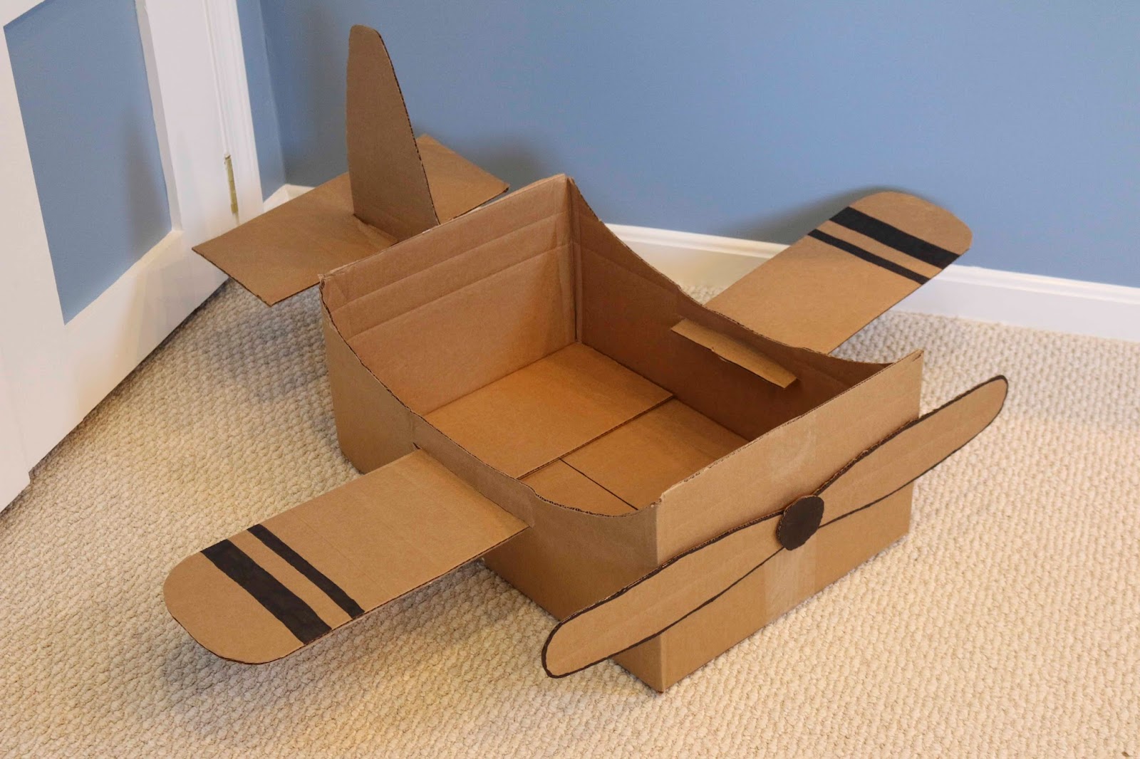 ChemKnits Cardboard Airplane!