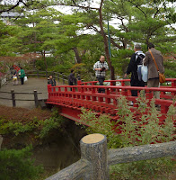 Scary bridges at Godaido, Matsushima