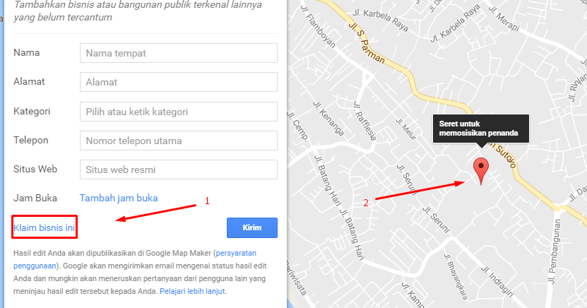 Cara Menampilkan Lokasi Usaha Di Google Map - Seputar Usaha