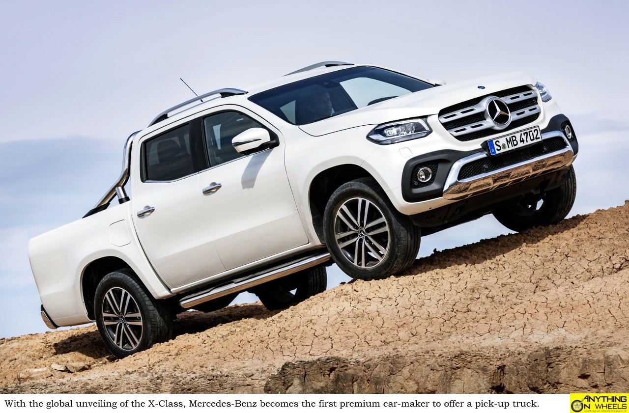 Anything On Wheels Mercedes Benz X Class The First Ever Premium