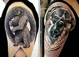 Melhores tatuagens de urso no braço