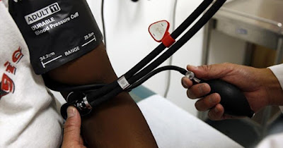 African American patient with high blood pressure