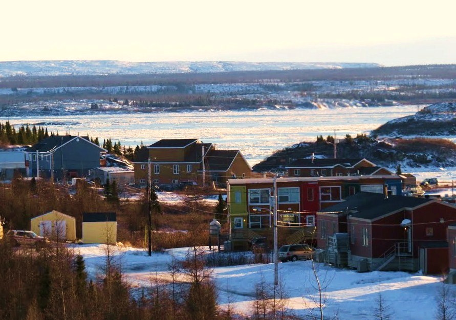 Ultima Thule Kuujjuaq, the lively main town on Ungava Bay, west of
