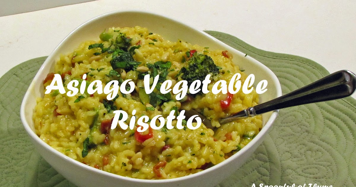 Asiago Vegetable Risotto