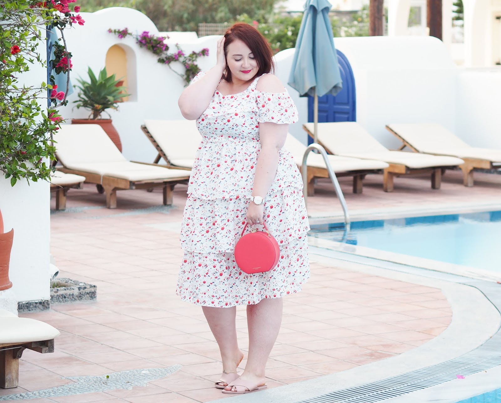 Style: A Tiered Summer Dress For Curvy Girls & My Newest Handbag Purchase
