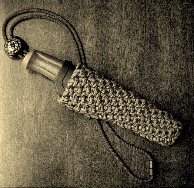 Stormdrane's Blog Mora knife paracord chain sheath wrap...