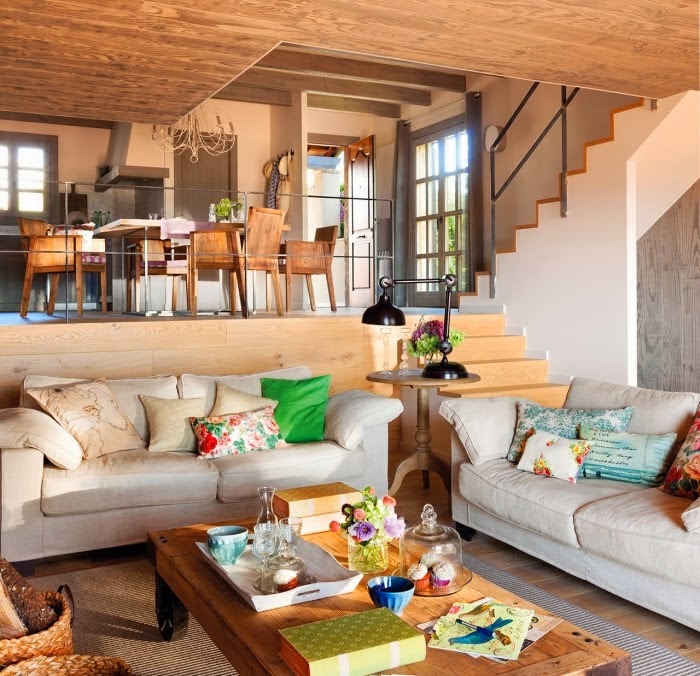 Casa de Campo deliciosamente decorada: a madeira dá o charme. Blog Achados de Decoração Casa de Campo deliciosamente decorada: a madeira dá o charme. Blog Achados de Decoração