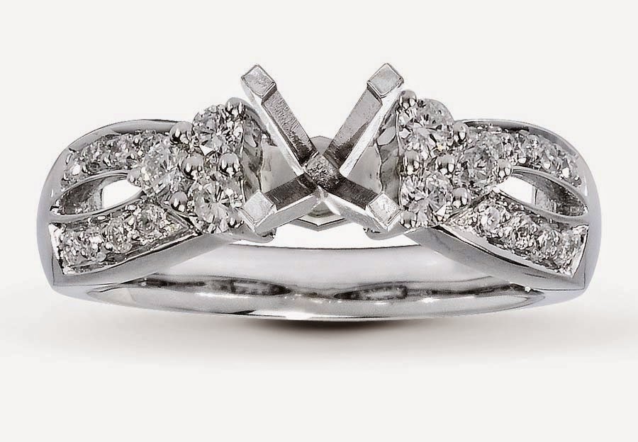 Unique Wedding Rings Settings Without Center Diamond
