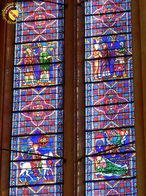 TOUL (54) - Les vitraux de la cathédrale Saint-Etienne