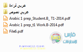اسطوانة مادة اللغة العربية 2014 للصف الأول الإعدادى 