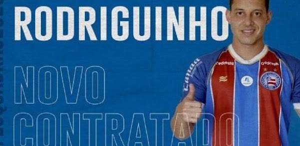 Oficial: Bahia, firma Rodriguinho hasta 2021