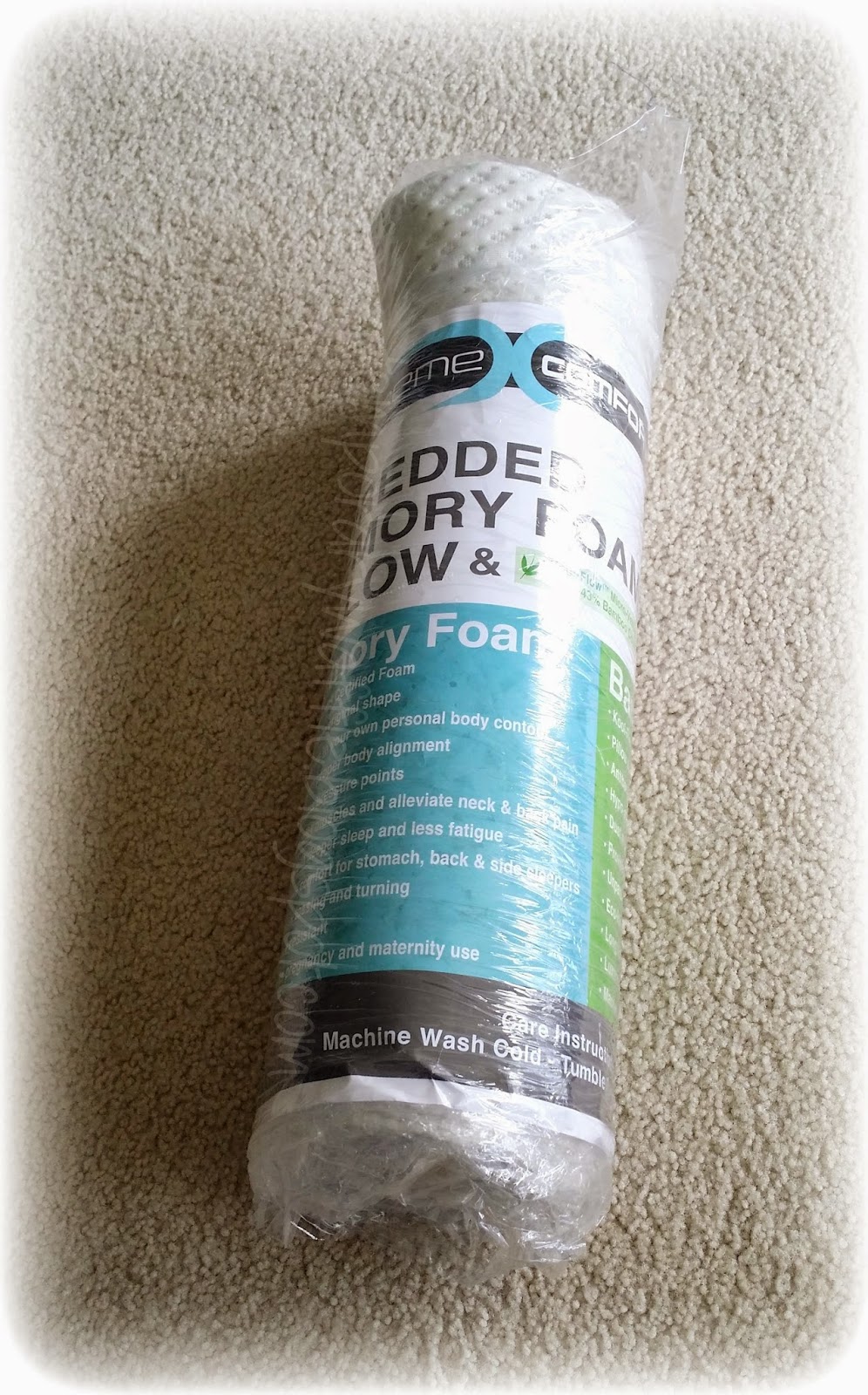 Temporary Waffle Xtreme Comforts Shredded Memory Foam Pillow