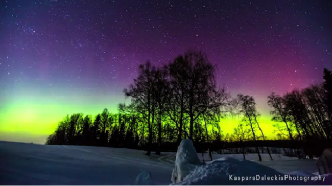 This Stunning Time-Lapse Video Captures The Amazing Beauty Of The Northern Lights. Spectacular!