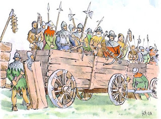 Chariots hussites (1419-1436) en scratch built 1b19256932be41c6738d530c090c12a5
