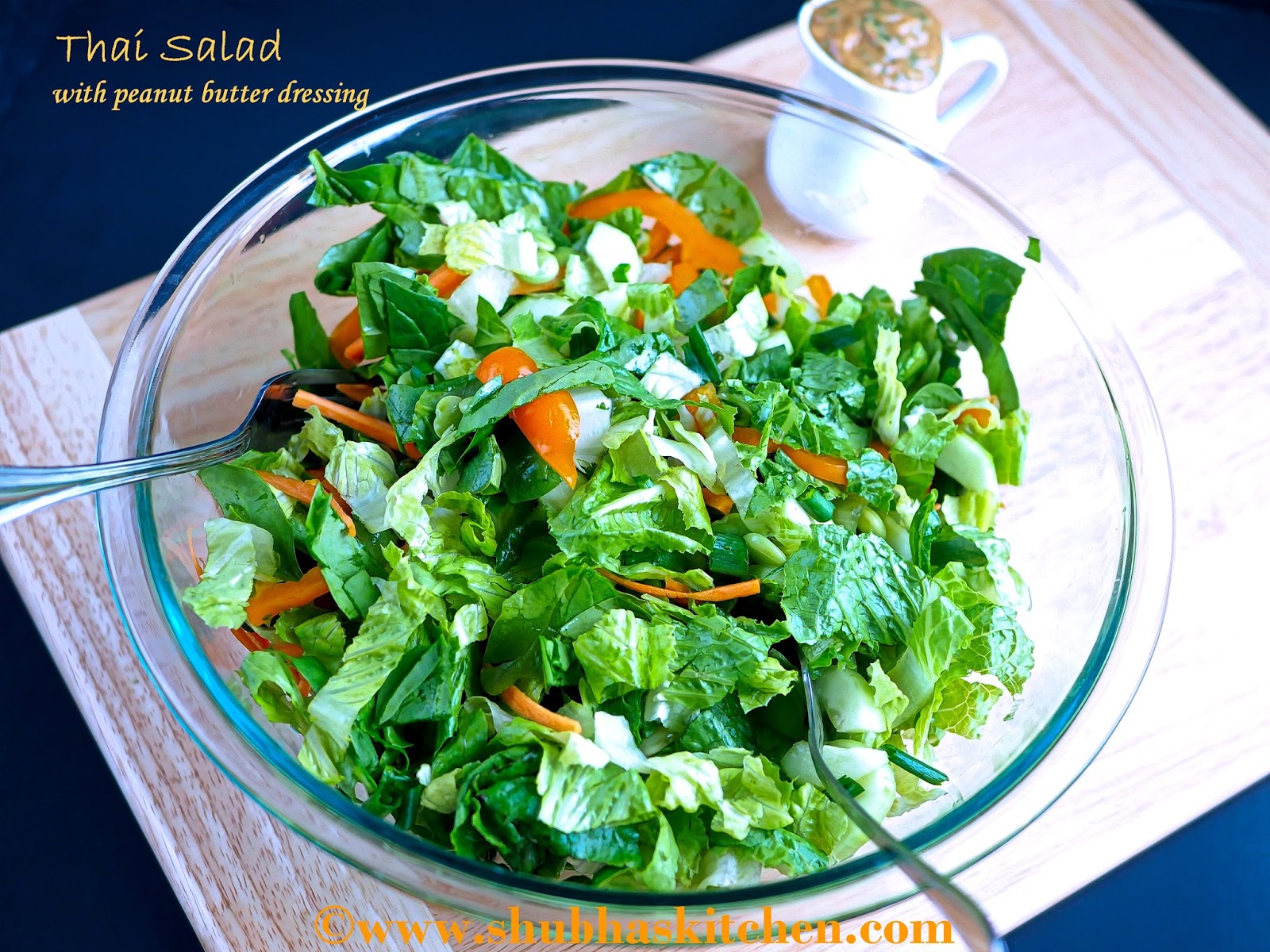 Meri Rasoi Thai Salad with Peanut butter dressing