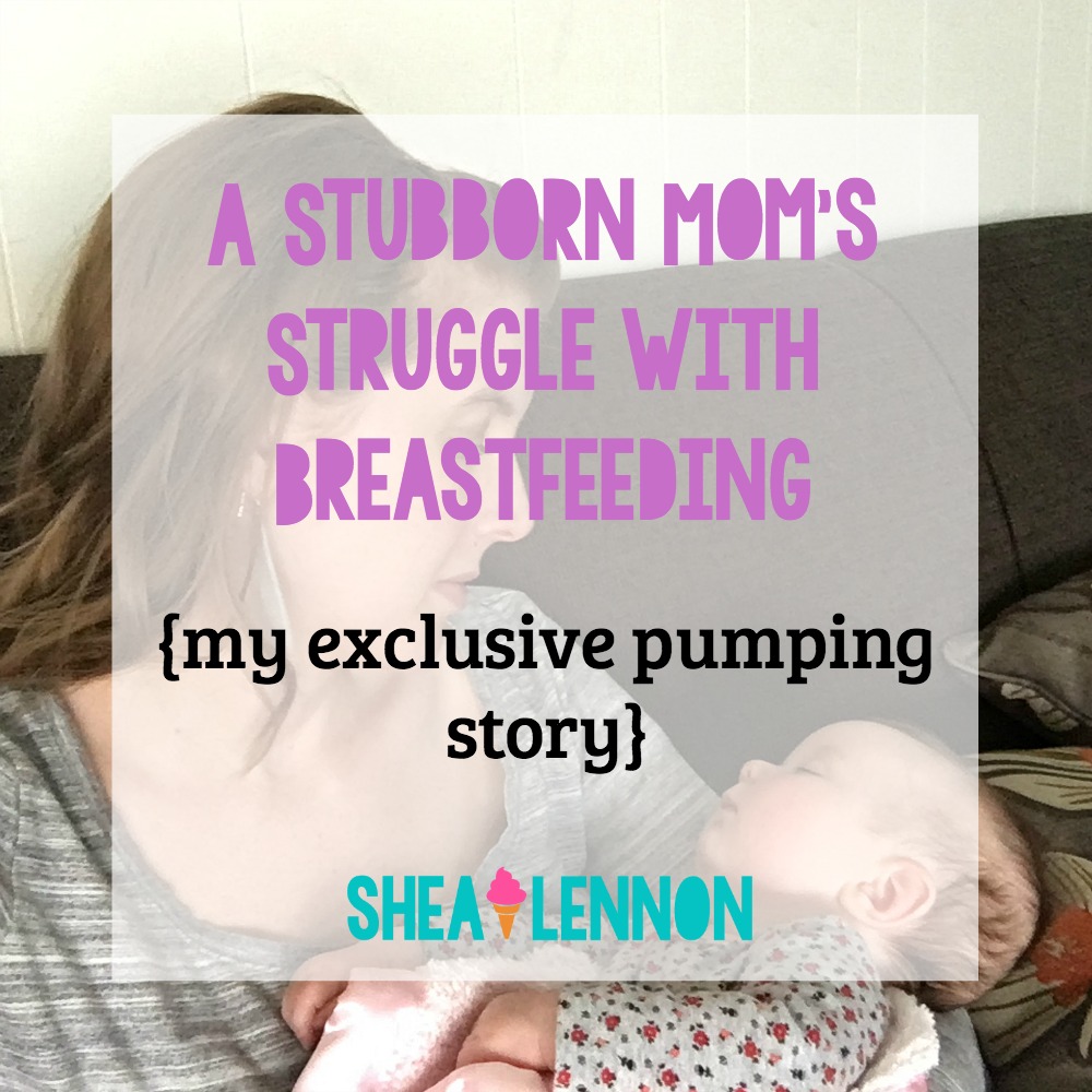How I navigated being unable to breastfeed my baby and decided to exclusively pump. 