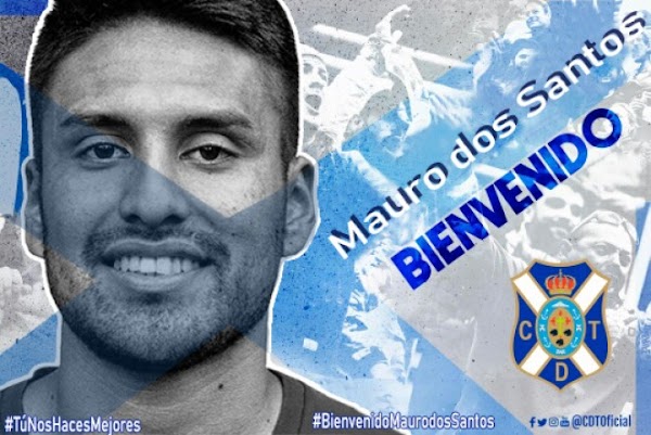 Oficial: Tenerife, firma Mauro dos Santos