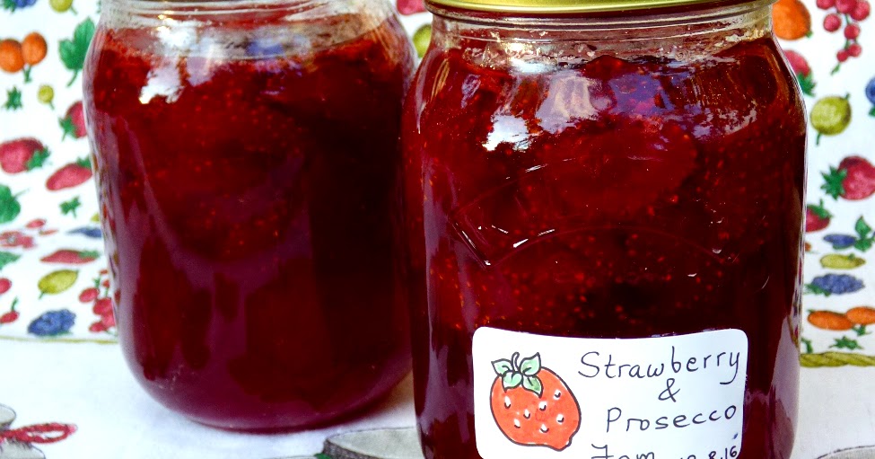 Chez Maximka Strawberry Prosecco Jam