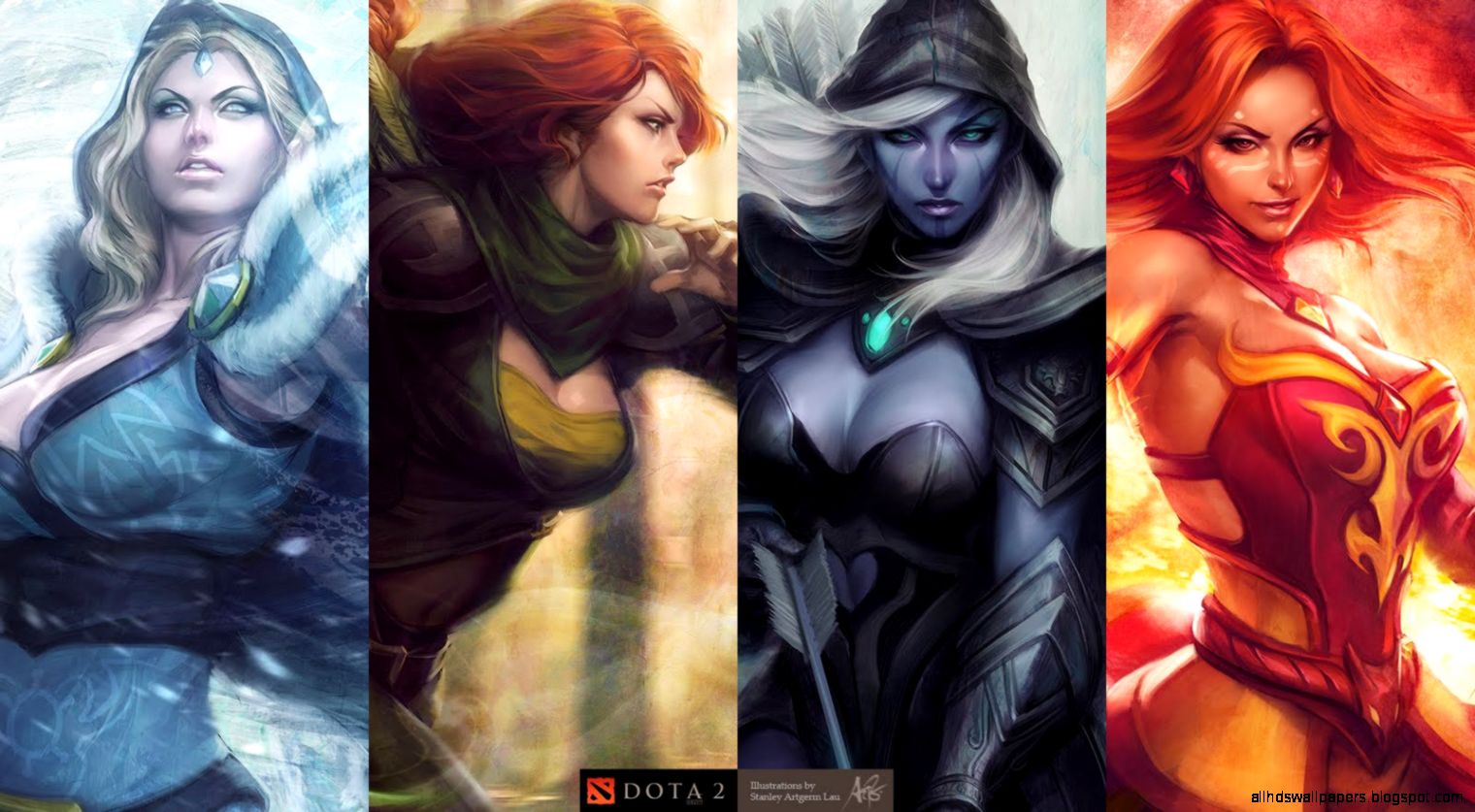Dota 2 Female Heroes  Neutral Creeps   Dota 2 News From Around