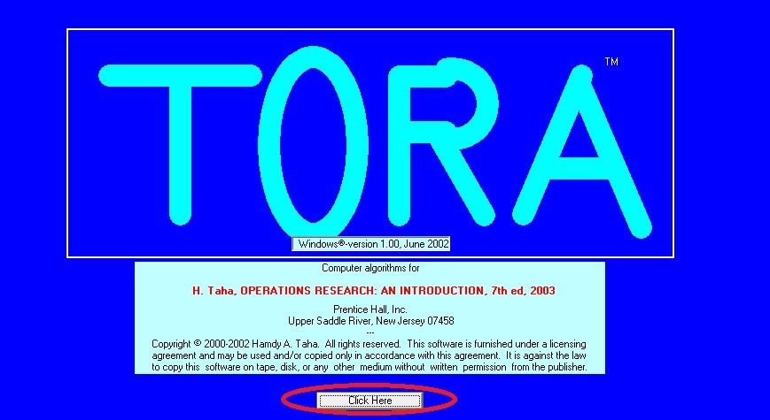 SIMULACIÓN: Como utilizar el Software TORA