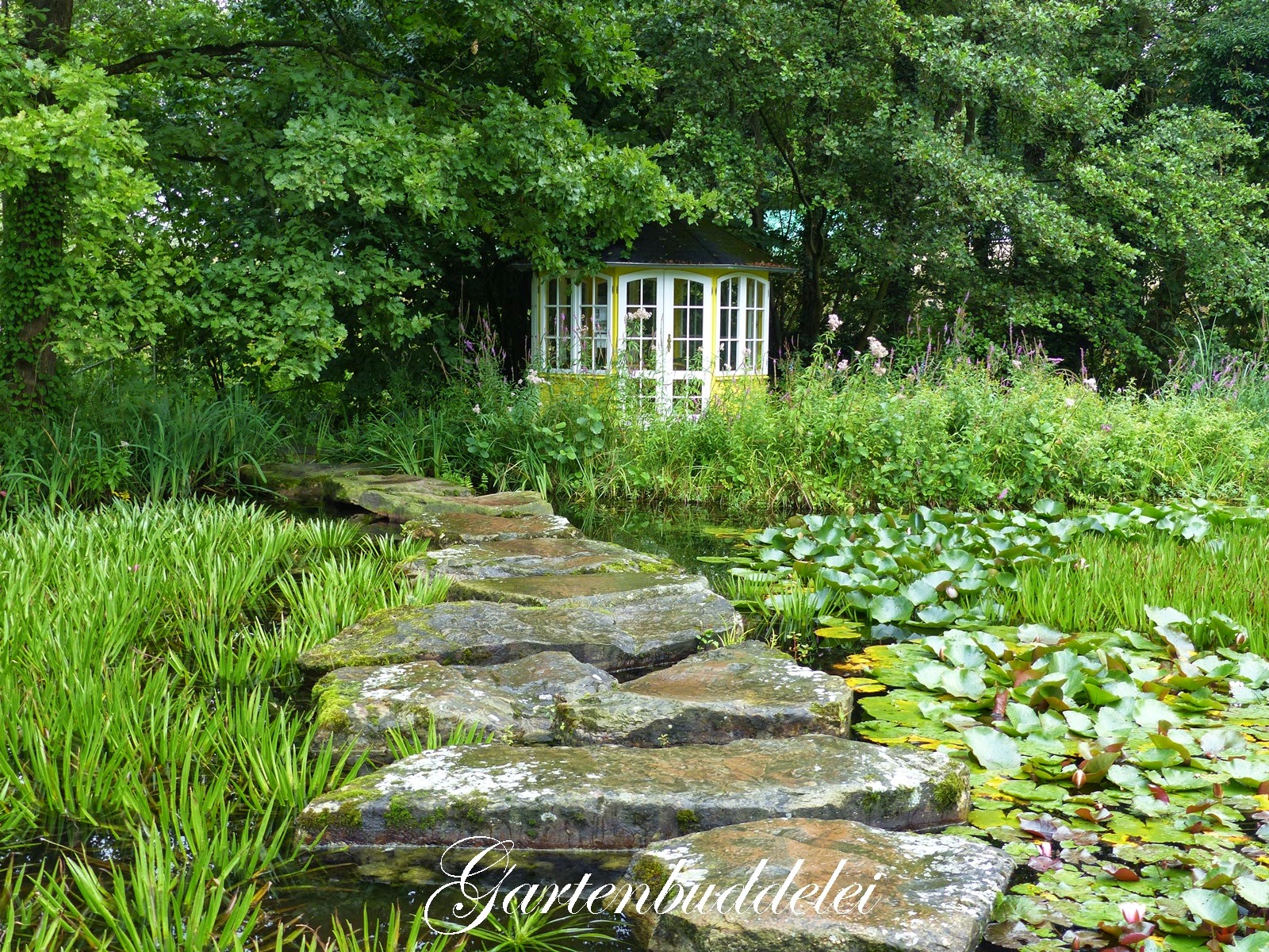 Gartenbuddelei Ein Besuch im Wasserpark