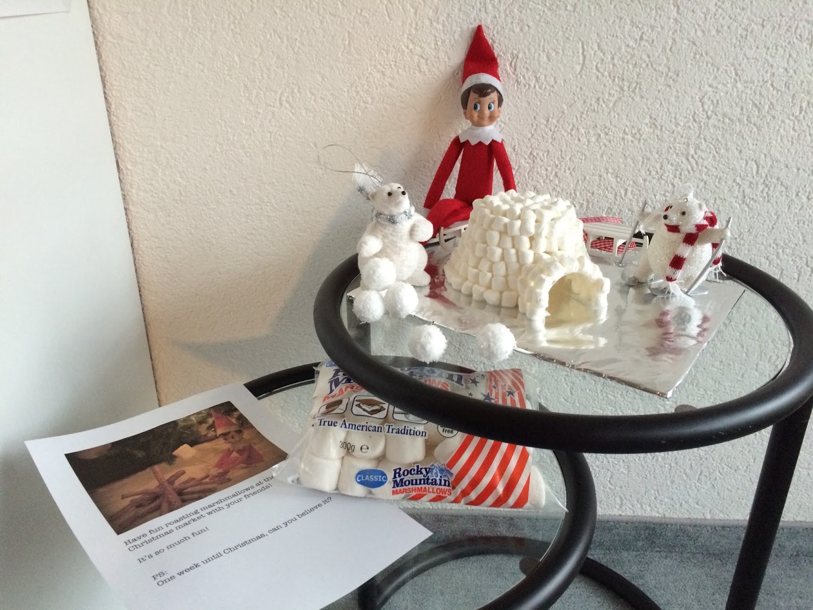 How to build a marshmallow igloo