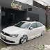Jetta TSI rebaixado com rodas amarok highline aro 20 suspensão a ar