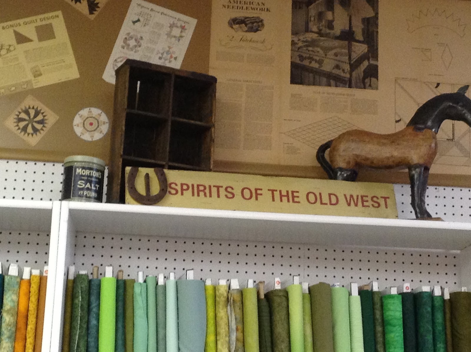 Timeless Traditions The Quilt Rack and Wool Cubby.....