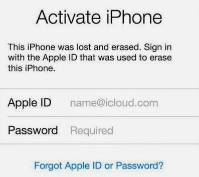 iPhone iCloud Activation Lock