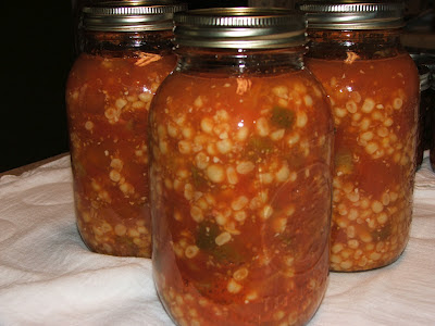 Canning Granny: Canning Mama's Vegetable Soup, aka Tomatoes, Corn and Okra