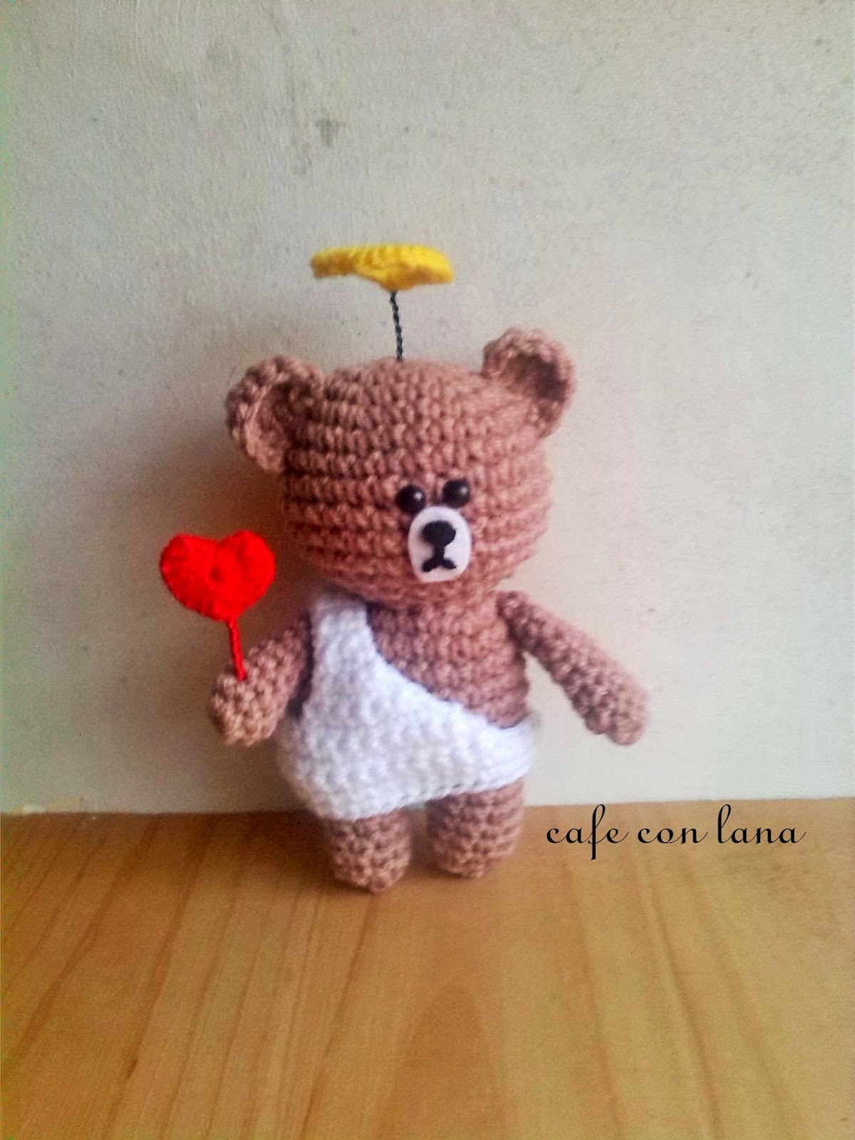 Cafe Con Lana: rosas crochet y san valentin amigurumi