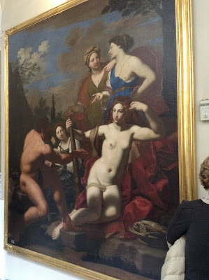 Pinacoteca di Siena:  Ercole e Onfale di Michel Desubleo