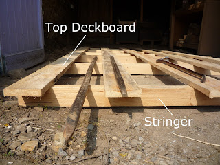 Pallet Stringers and Deckboards